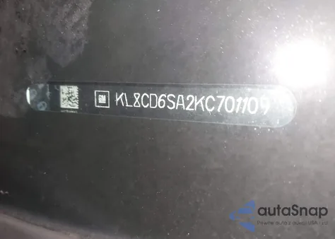 2019 Chevrolet Spark 1Lt Cvt z USA, uszkodzony, nr VIN KL8CD6SA2KC701109